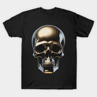 Golden scull T-Shirt